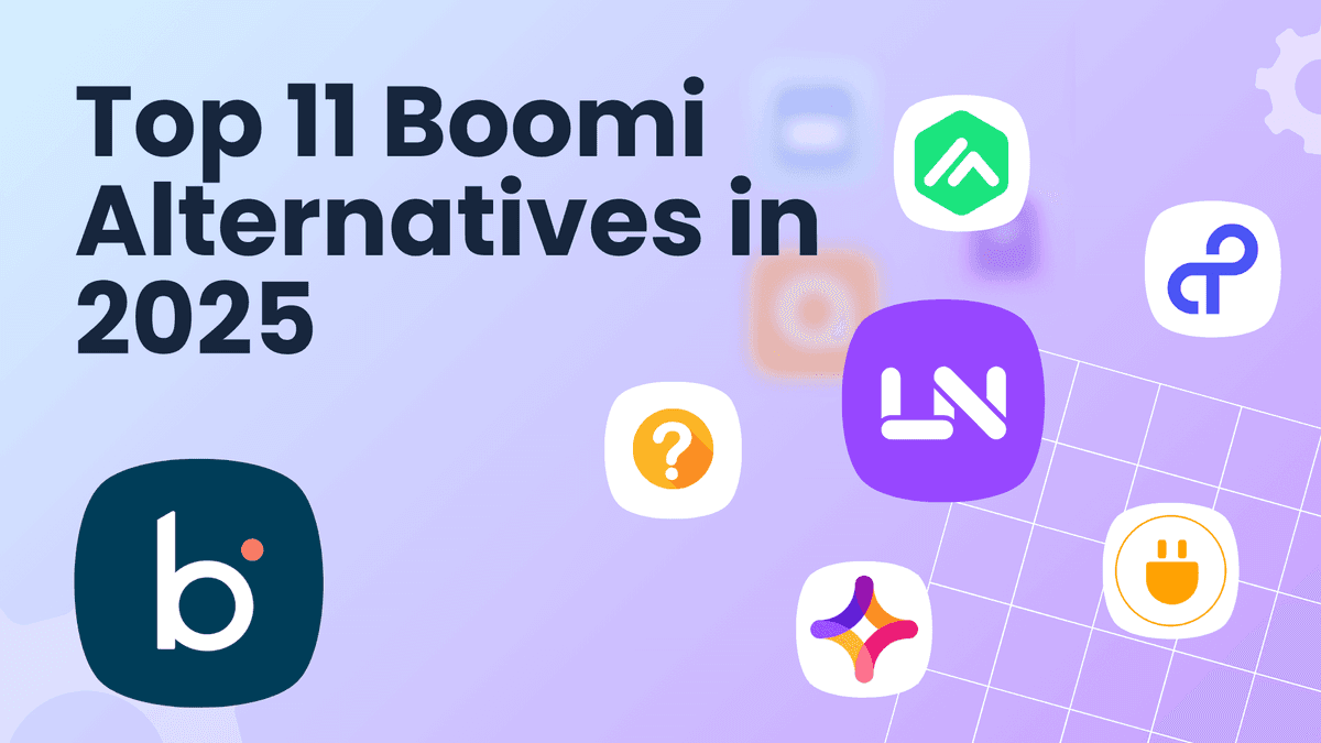 Top 11 Boomi Alternatives in 2025