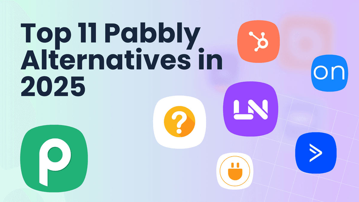 Top 11 Pabbly Alternatives in 2025