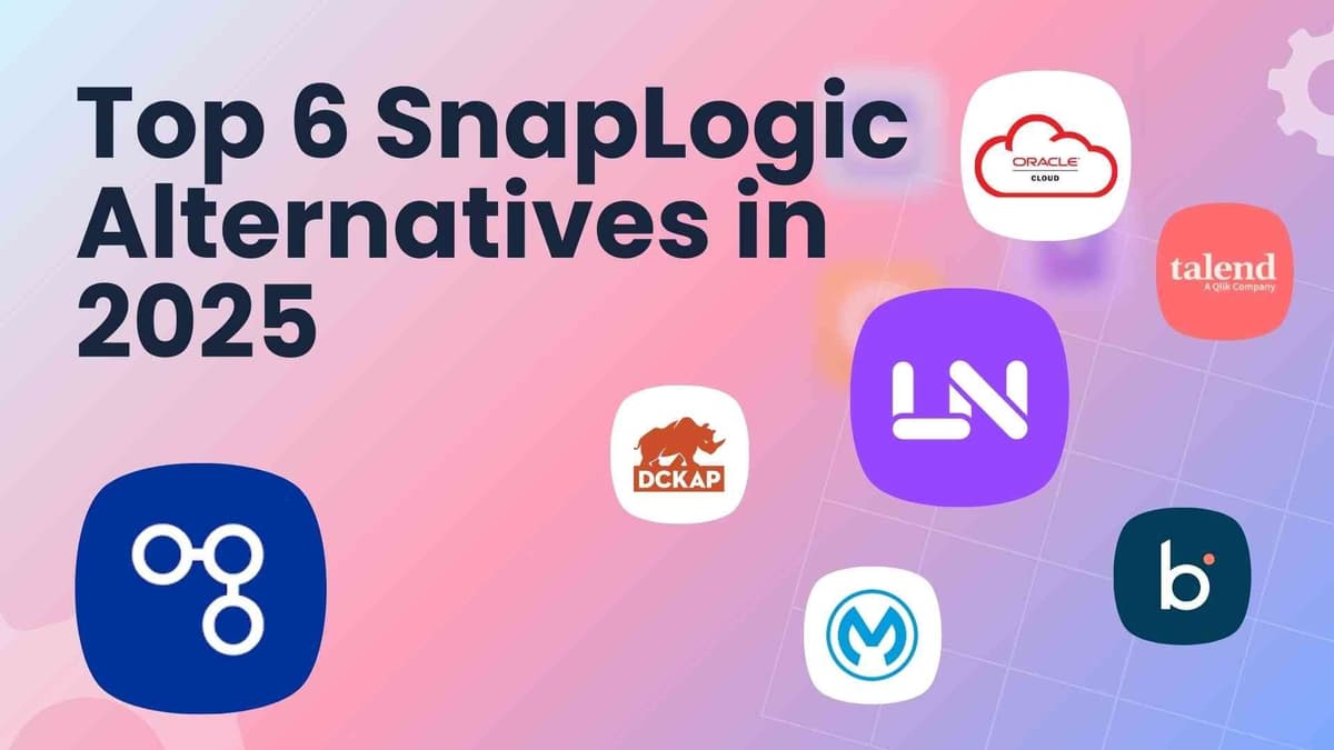 Top 6 SnapLogic Alternatives in 2025