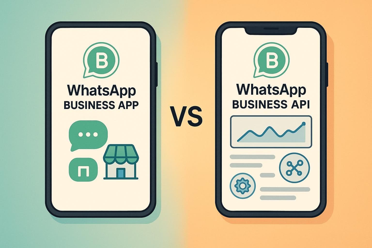 API do WhatsApp Business vs aplicativo WhatsApp Business: qual é a diferença?