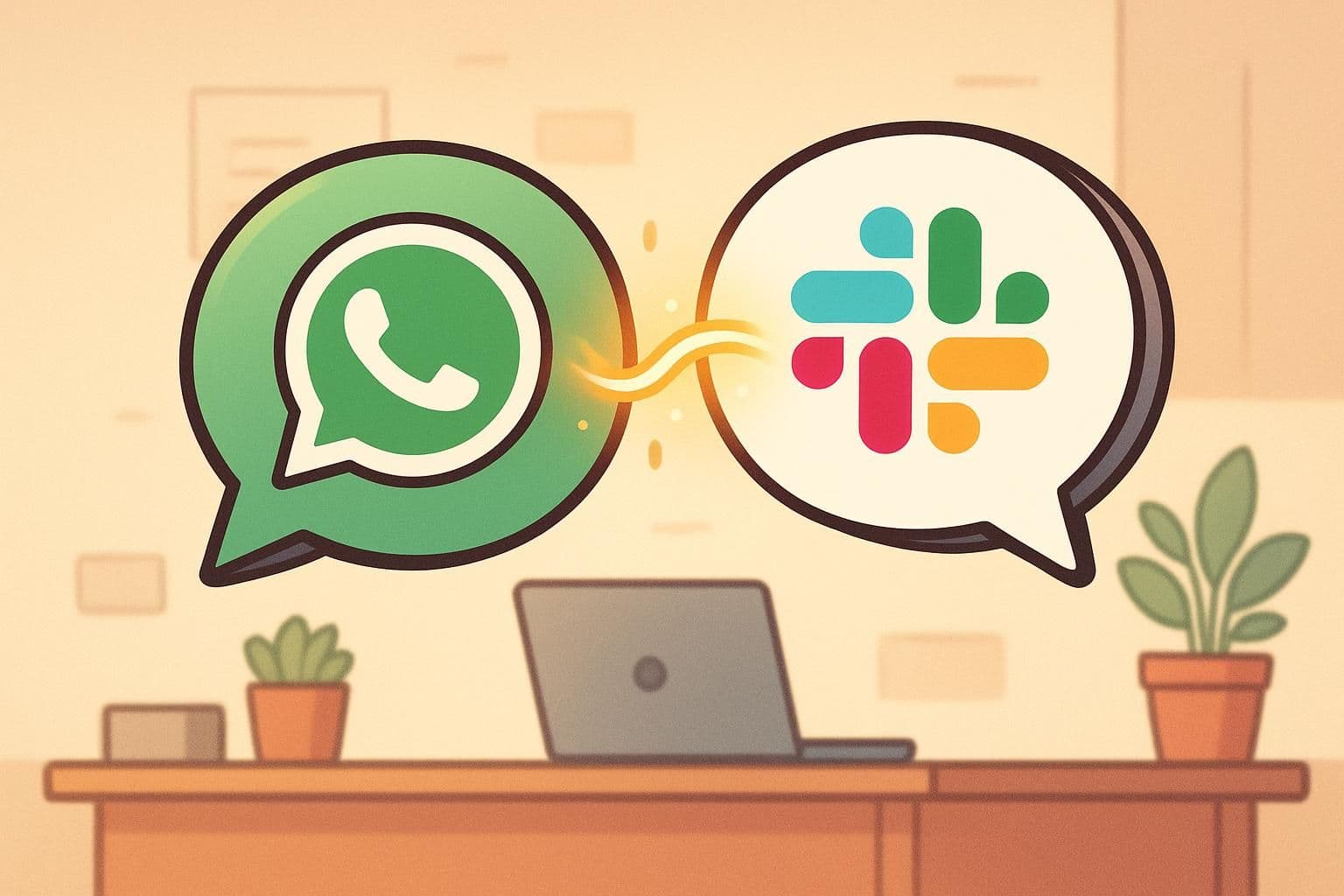 Integração WhatsApp + Slack: como se conectar usando o Latenode