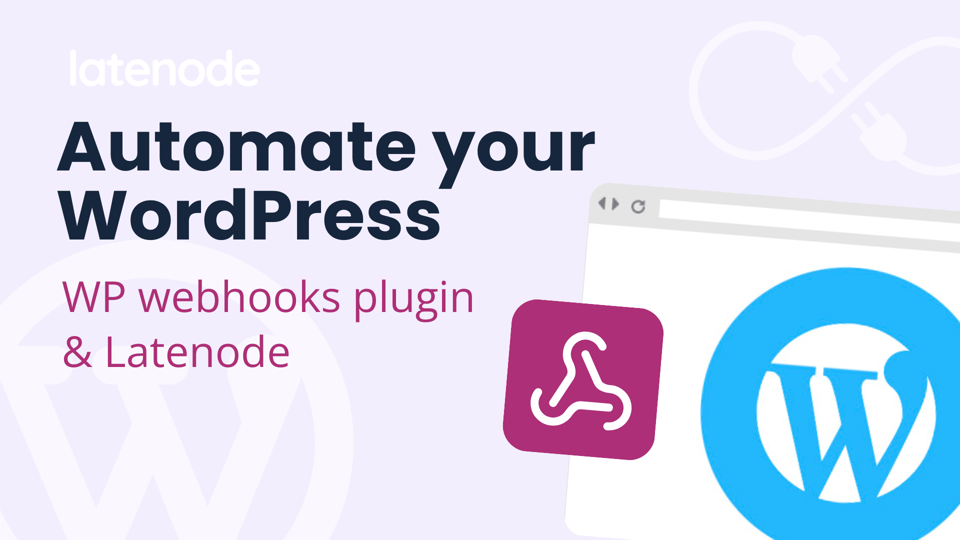 Automate your WordPress website using WP webhooks plugin & Latenode!