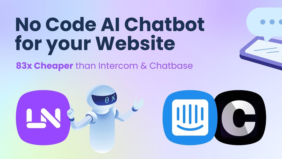 AI Chatbot for Website: Save 83x with Our No-Code Solution!