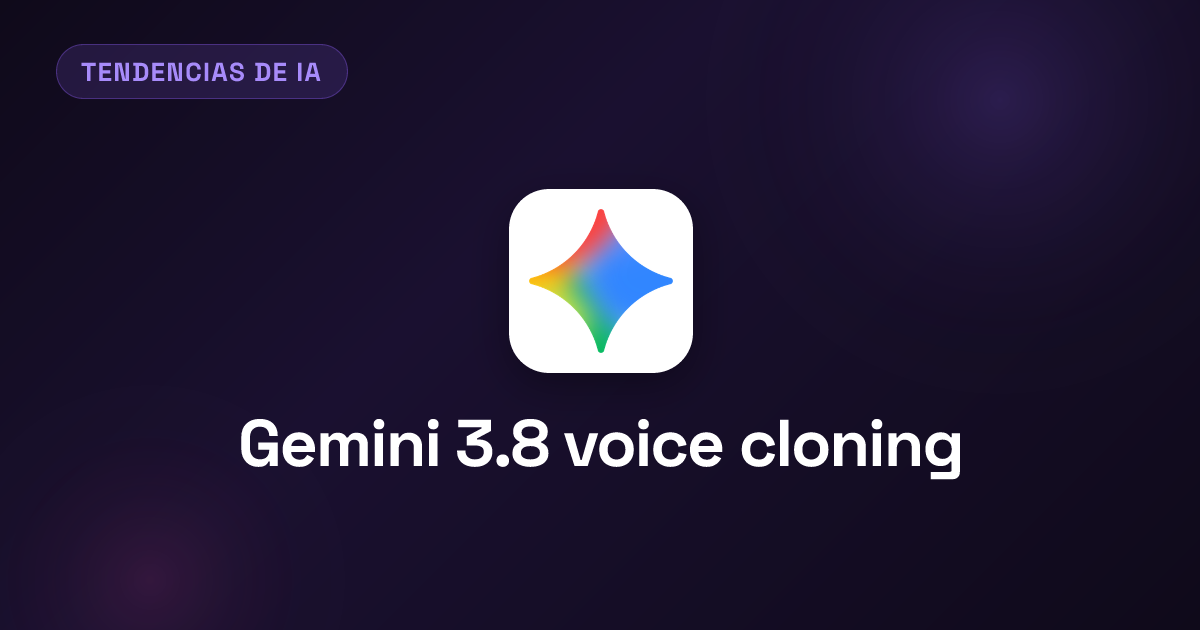 Gemini 3.8 voice cloning