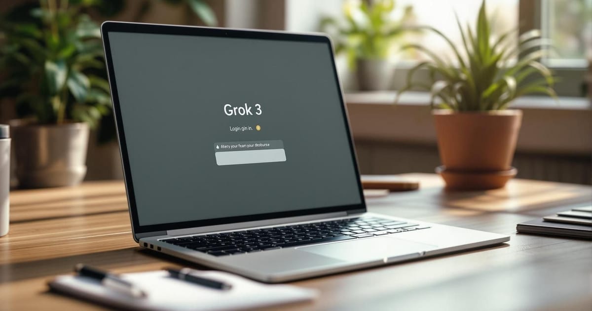 How to Login to Grok 3: Complete Access Guide for xAI's Latest ...