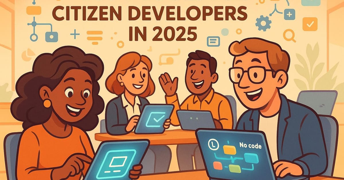 Citizen Developer Image Top 7 Tools for Citizen Developers in 2025 - Latenode Blog